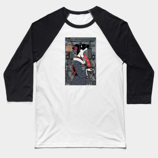 Grieving Yokai Baseball T-Shirt